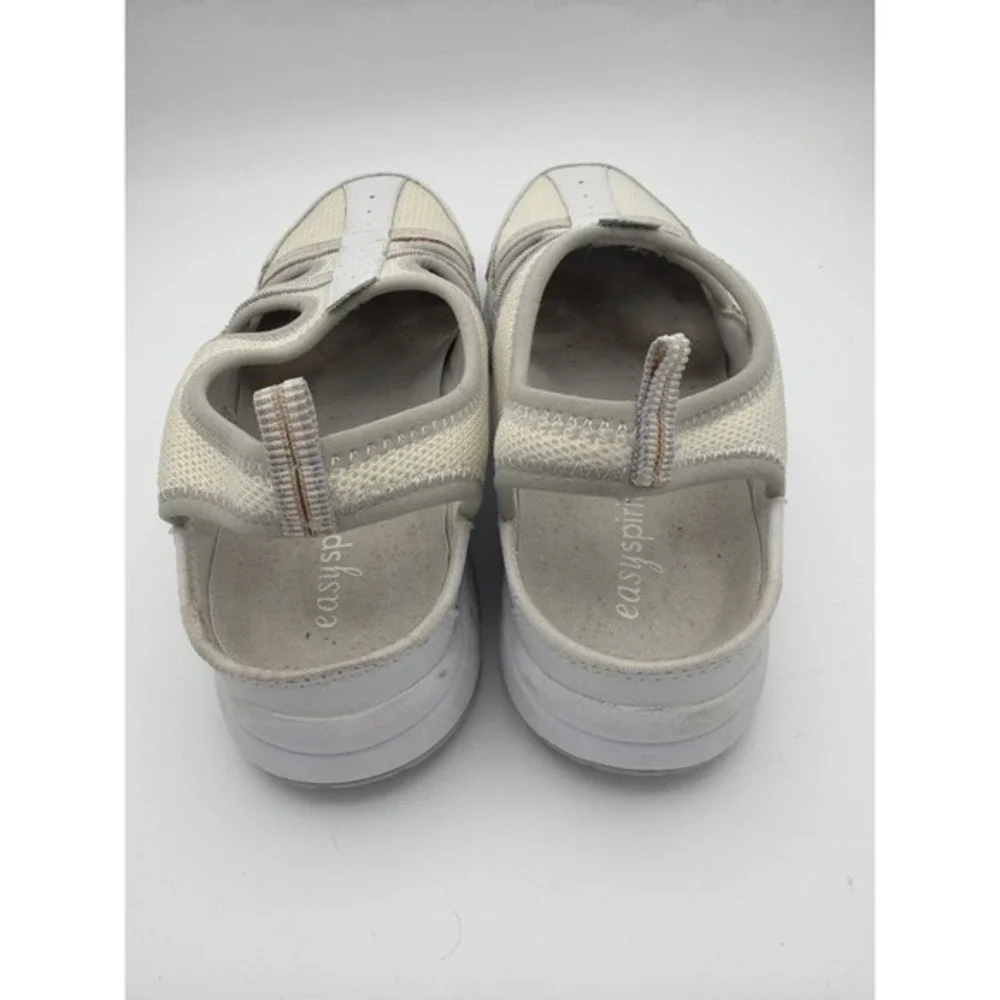 Easy Spirit Sesicilia Mary Jane Walking Shoes Womens 8.5M White Comfort.    1639